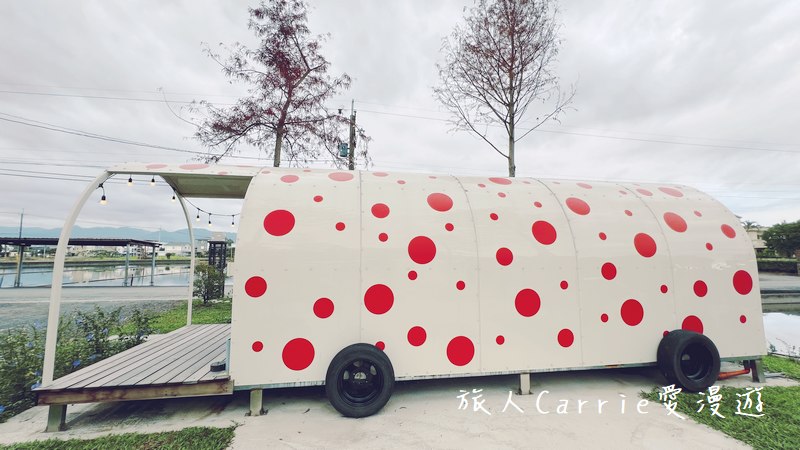 曼漫落羽松奶凍車莊園〜落羽松森林獨家奶凍露營車可愛到爆炸,親