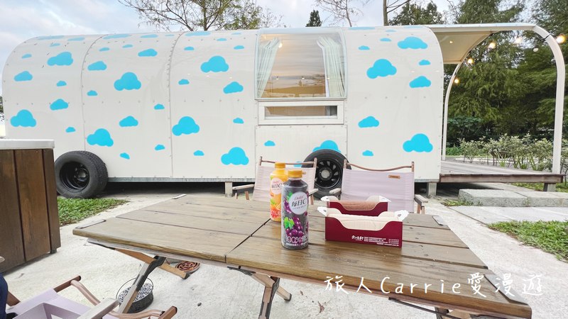 曼漫落羽松奶凍車莊園〜落羽松森林獨家奶凍露營車可愛到爆炸,親
