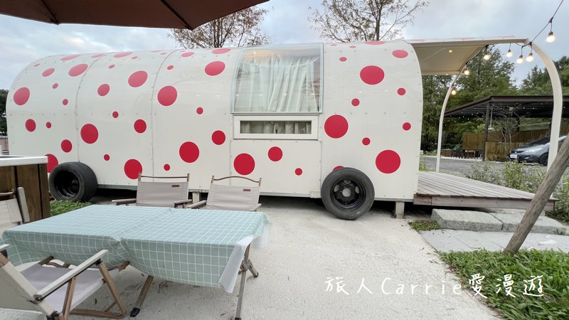 曼漫落羽松奶凍車莊園〜落羽松森林獨家奶凍露營車可愛到爆炸,親