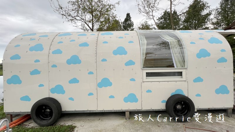 曼漫落羽松奶凍車莊園〜落羽松森林獨家奶凍露營車可愛到爆炸,親