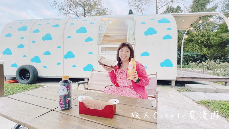 曼漫落羽松奶凍車莊園〜落羽松森林獨家奶凍露營車可愛到爆炸,親