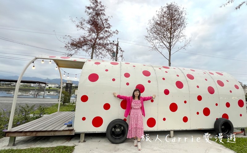 曼漫落羽松奶凍車莊園〜落羽松森林獨家奶凍露營車可愛到爆炸,親