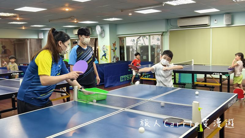 乒乓島兒童桌球教學教室-大安區安和館|桌球教練十年如一日培養