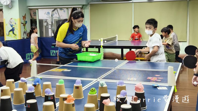 乒乓島兒童桌球教學教室-大安區安和館|桌球教練十年如一日培養